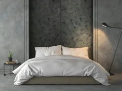 WALLFACE 24963 LOTUS CLASSY Black Wandverkleidung mit Natur Dekor Seidenmatt Anthrazit 2,6 m2 2600 x 1000 x 3,43 Anthrazit