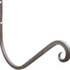 Wandhaken aus Metall in Braun 33 cm