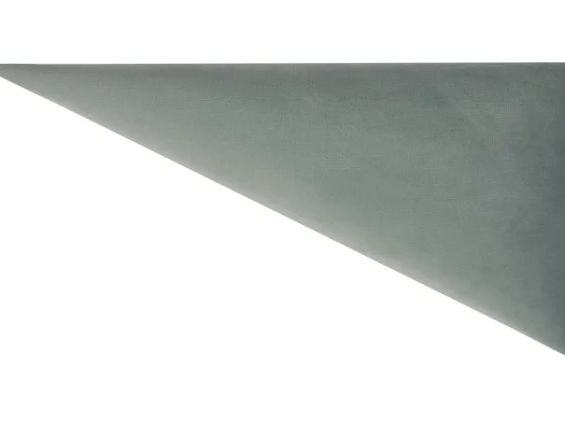 Best Wandkissen Dreieck 15 cm x 30 cm Samt Mint