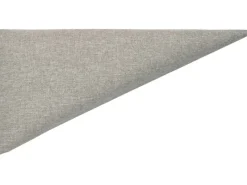 Outlet Wandkissen Dreieck 15 cm x 30 cm Hellgrau Struktur