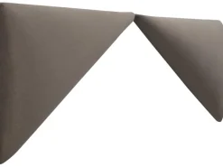 Wandkissen Dreieck 15 cm x 30 cm Samt