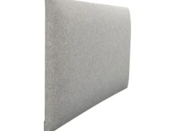 Online Wandkissen Rechteck 60 cm x 30 cm Struktur Hellgrau