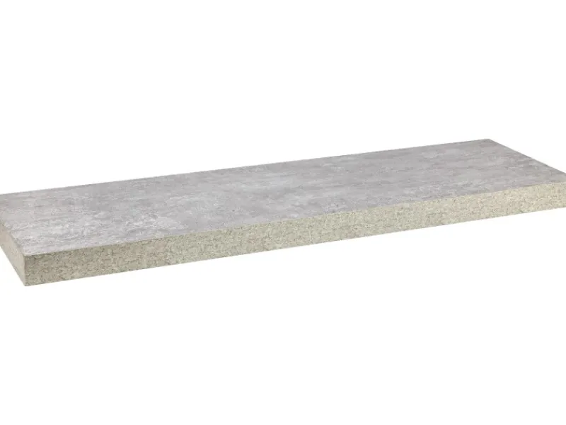 Hot Wandregal Carlton 80 cm x 24 cm x 3,8 cm Beton