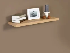 Sale Wandregal Carlton Eiche Hell 79,5 cm x 23,5 cm x 3,8 cm