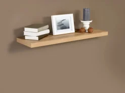 Wandregal Carlton Eiche Hell 59,5 cm x 23,5 cm x 3,8 cm