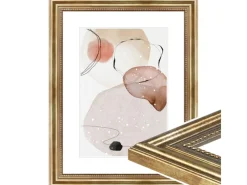 Sale WANDStyle Bilderrahmen H450 aus Massivholz in 40 x 50 cm im Stil Antik Gold