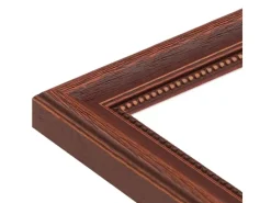 Discount WANDStyle Bilderrahmen H390 aus Massivholz in 40 x 50 cm im Stil Landhaus Braun