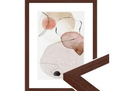 Clearance WANDStyle Bilderrahmen H300 aus Massivholz in 15 x 21 cm im Stil Modern Braun