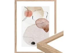 Best WANDStyle Bilderrahmen H950 aus Massivholz in -Optik 40 x 50 cm im Stil Modern Eiche