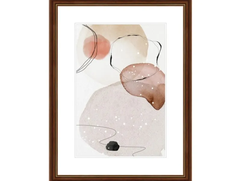 WANDStyle Bilderrahmen H182 aus Massivholz in Braun 15 x 20 cm im Stil Antik