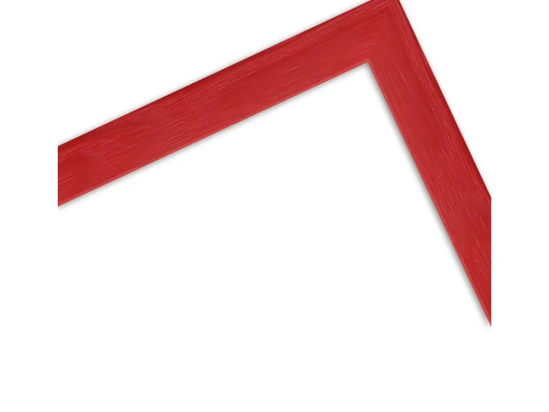 Outlet WANDStyle Bilderrahmen H300 aus Massivholz in 10 x 15 cm im Stil Modern Rot