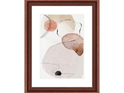 Clearance WANDStyle Bilderrahmen H390 aus Massivholz in 40 x 60 cm im Stil Landhaus Braun