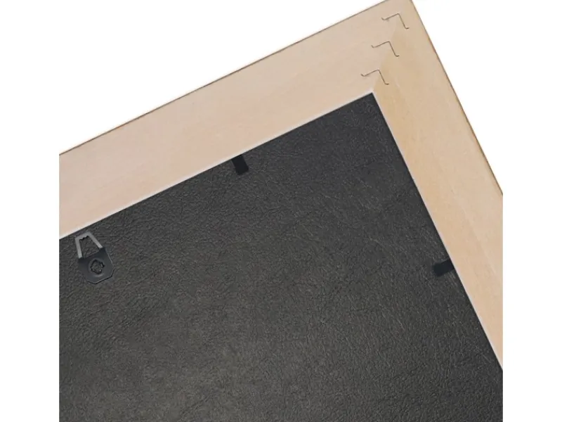 Best WANDStyle Bilderrahmen H450 aus Massivholz in 20 x 20 cm im Stil Antik Gold