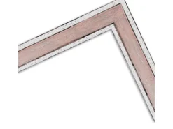 Discount WANDStyle Bilderrahmen H460 aus Massivholz in 40 x 60 cm im Stil Vintage Rosa