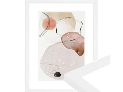 New WANDStyle Bilderrahmen H300 aus Massivholz in 40 x 50 cm im Stil Modern Weiß