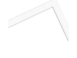 WANDStyle Bilderrahmen H950 aus Massivholz in Weiß gemasert 40 x 60 cm im Stil Modern