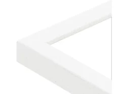 WANDStyle Bilderrahmen H950 aus Massivholz in Weiß gemasert 40 x 60 cm im Stil Modern