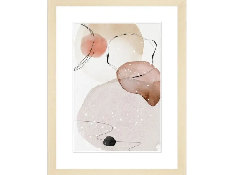 Hot WANDStyle Bilderrahmen H430 aus Massivholz in 40 x 50 cm im Stil Klassisch Natur