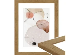 WANDStyle Bilderrahmen H750 aus Massivholz in -Optik 30 x 40 cm im Stil Landhaus