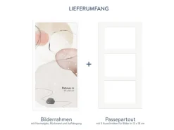 WANDStyle Galerierahmen G950 in 25 x 50 cm für 3 Bilder im Format 13 x 18 cm