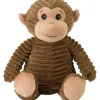 Warmies Wärmestofftier Pure Schimpanse 22 cm x 32 cm x 17 cm Braun