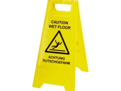 New Warnschild "Achtung Rutschgefahr" Gelb