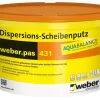 Saint-Gobain Weber weber.pas 431 Aquabalance Dispersions-Scheibenputz 2 mm 25 kg