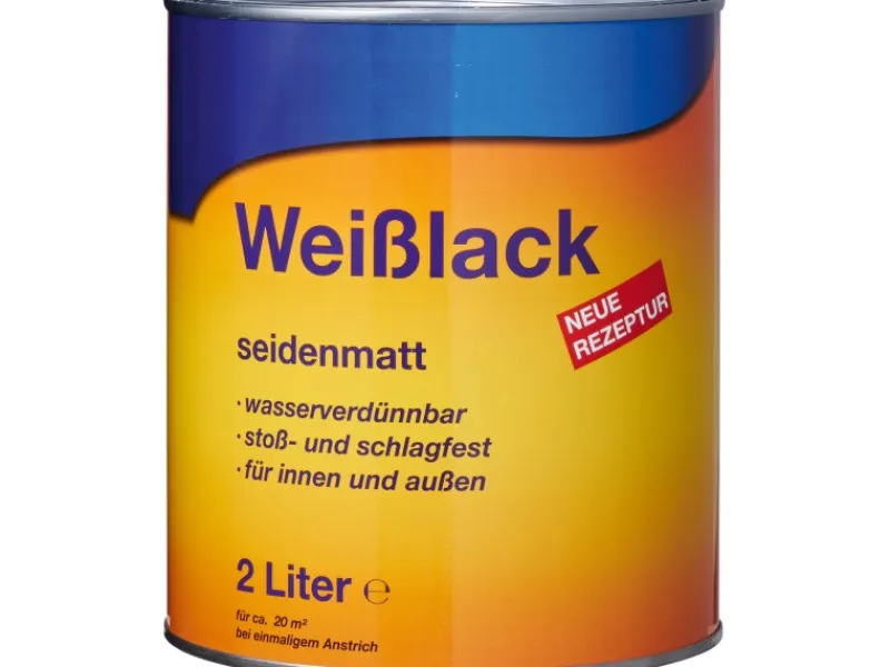 Online Weißlack seidenmatt 2 l