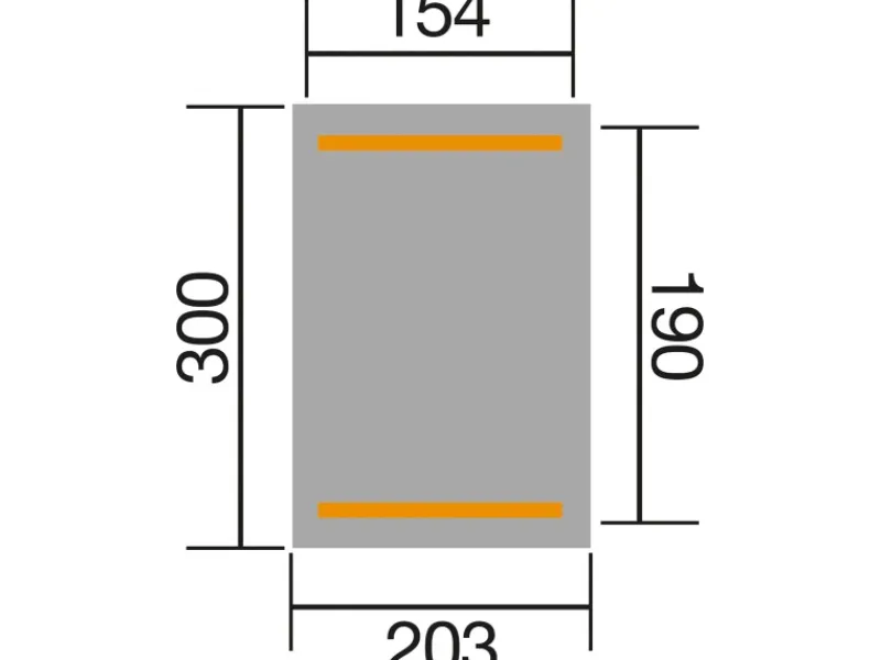 Discount Weka Gartenlaube Tessin Natur 303 cm x 205 cm