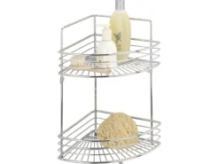 Online Wenko Badeckregal Milano 2 Ablagen Chrom glänzend