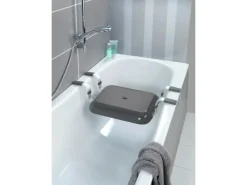 Wenko Badewannensitz Secura Premium Polypropylen 74 x 15.5 x 36 cm Anthrazit