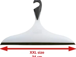 Wenko Badezimmerwischer XXL Loano Weiß-Schwarz