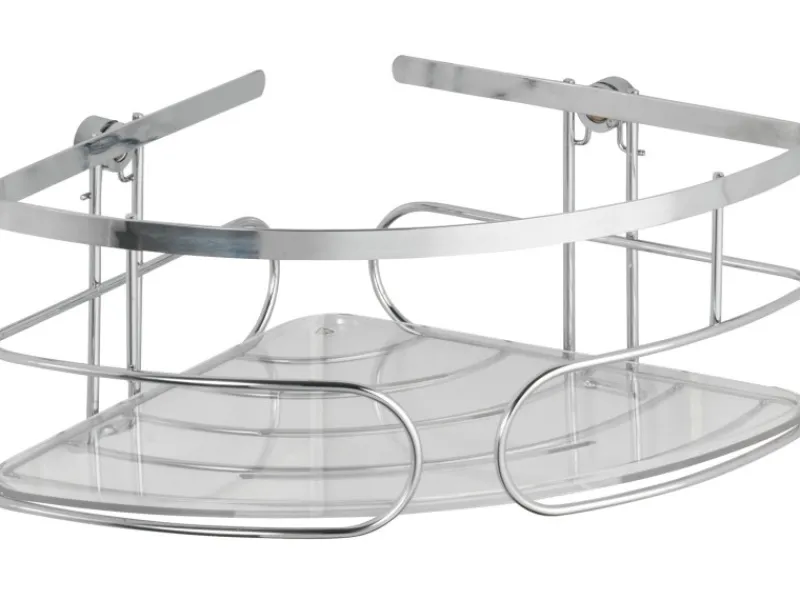 Clearance Wenko Eckablage Premium 26,5 cm x 10 cm Edelstahl