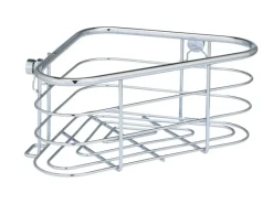 Hot Wenko Eckablage Trestina 25 cm x 10,5 cm 16,5 cm Edelstahl Silber Glänzend