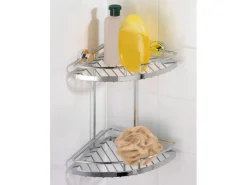 Clearance Wenko Eckregal Sion Power-Loc Befestigen ohne Bohren 21 cm breit