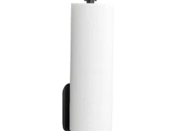 Clearance Wenko Küchenrollenhalter Nio Selbstklebend 27,5 cm x 4,5 cm x 7 cm Schwarz