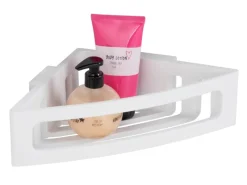 Sale Wenko Power-Loc Eckablage Bralia Kunststoff (ABS) 35 x 8,5 x 20 cm Weiß