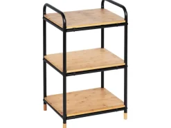 Wenko Regal Loft Bambus Braun mit 3 Etagen