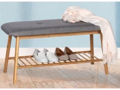 Outlet Wenko Schuhbank Bahari Bambus