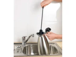 Wenko Silikon Flaschenbürste 38 cm Anthrazit