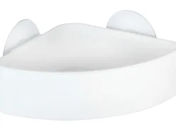 Wenko Static-Loc Eckablage Osimo Kunststoff Weiß