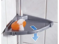 Wenko Teleskop-Duschecke Easy Silber