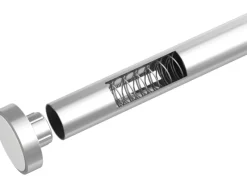 Wenko Teleskop-Duschvorhangstange Luz ausziehbar rostfrei 70 cm - 115 cm