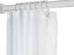 Wenko Teleskop-Duschvorhangstange Luz ausziehbar rostfrei 70 cm - 115 cm