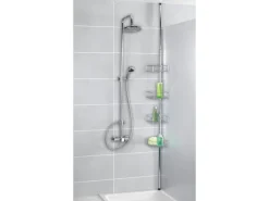 Wenko Teleskopregal Domaso Edelstahl rostfrei