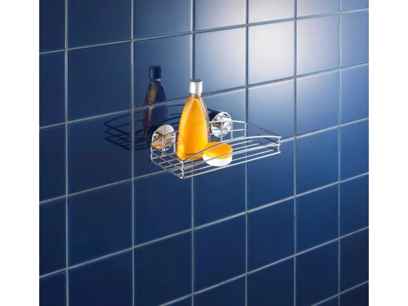 Wenko Vacuum-Loc Wandablage Chrom