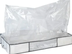 Wenko Vakuum Soft Unterbett-Box Weiß 15 cm x 105 cm x 45 cm