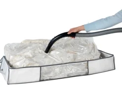 Wenko Vakuum Soft Unterbett-Box Weiß 15 cm x 105 cm x 45 cm