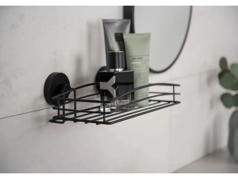 Online Wenko Wandablage Vacuum-Loc Schwarz