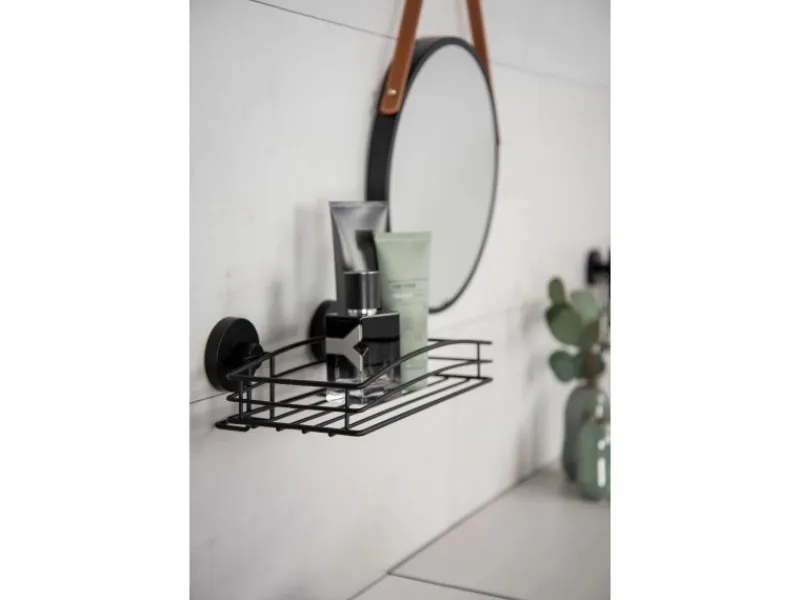 Online Wenko Wandablage Vacuum-Loc Schwarz